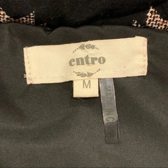 Entro Women’s Aztec Zip Up Vest - Medium - Picture 7 of 7